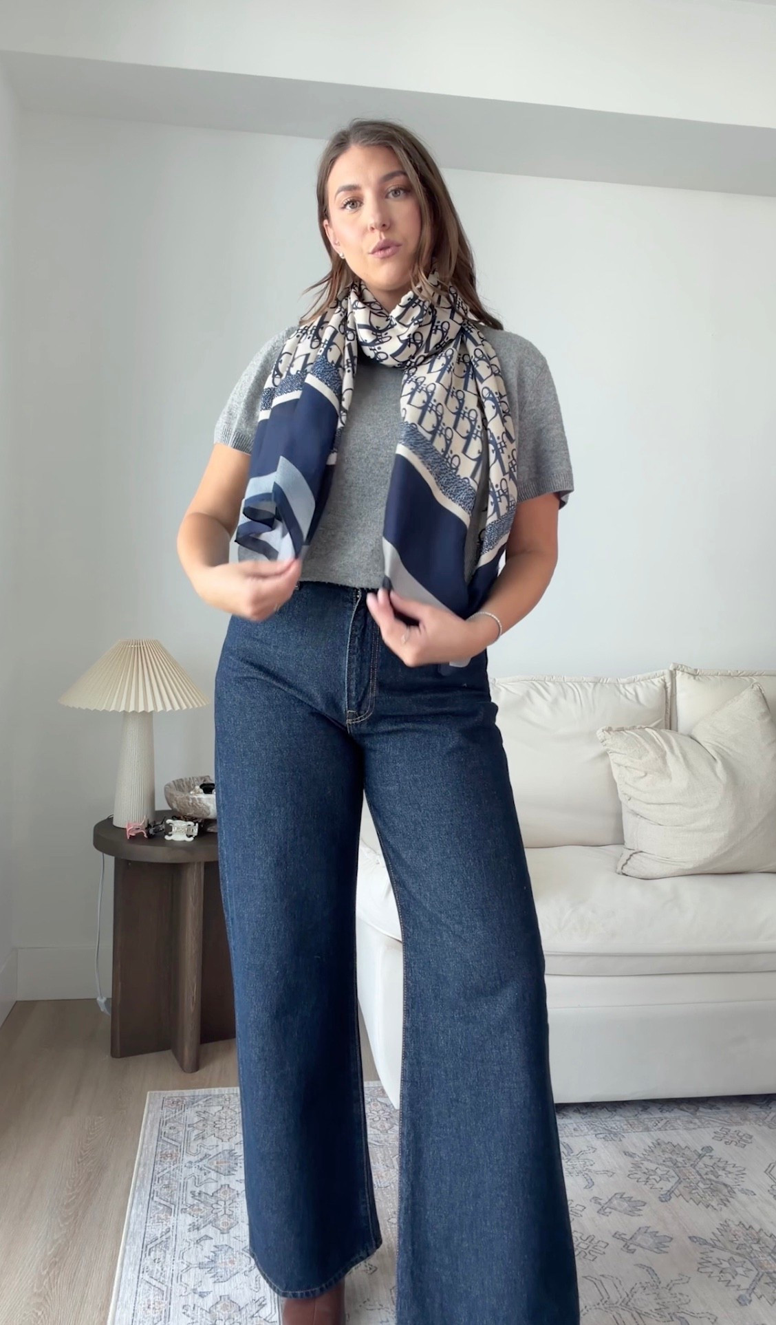 Elevated casual with a scarf ✨

dark wash wide leg jeans outfit, elevated casual outfit idea, chic casual outfit, wide leg jeans styling, scarf outfit idea, effortless everyday outfit, simple chic outfit, casual fall outfit idea, elevated basics outfit, amazon fashion outfit idea, timeless casual style

#LTKSpringSale #LTKTall #LTKWorkwear