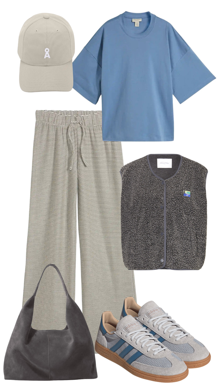 #pyjamahose #scnadistyle #streifenhose #frühlingsstyle #frühling #armedangels #americanvintage  

 