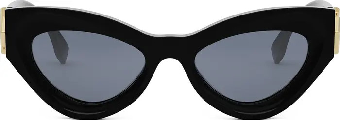 Fendi FF Diamonds 52mm Cat Eye Sunglasses | Nordstrom | Nordstrom