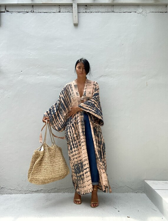 LK39/ Long Kimono, Robe, Summer,Unisex Kimono,Tall Women’s,Vacations, Holiday Look | Etsy (US)