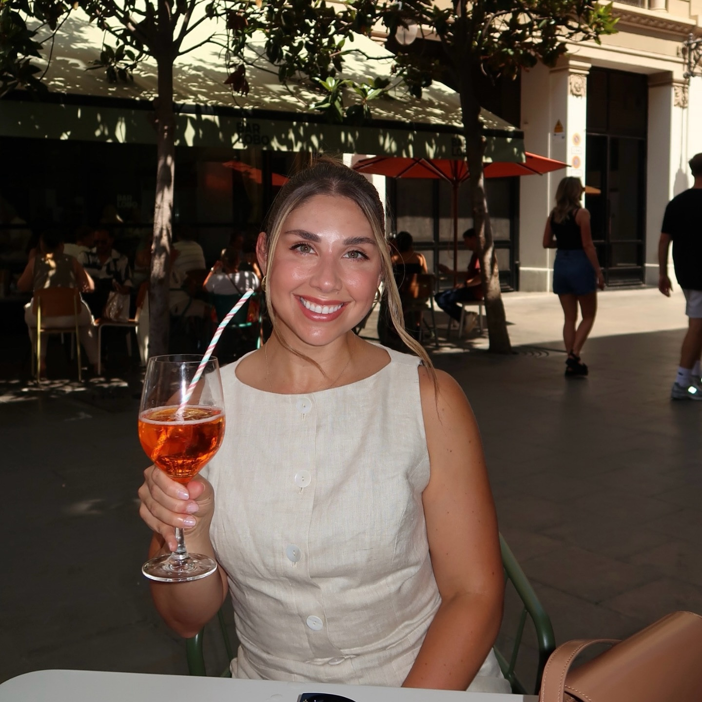 For our recent trip to Spain, I was on a mission to curate a full face makeup look that could outlast the long humid days and didn’t require too many products to pack. So happy with this lineup — I barely needed to touch up my makeup from morning to night and it all fit in one small cosmetic bag. Shop my favorites below! 

If I had to pick 3 of these products it would be —
1. Laura Mercier Primer
2. Georgio Armani Cheek Tint
3. Georgio Armani Cream Eyeshadow - Chestnut 

#LTKBeauty