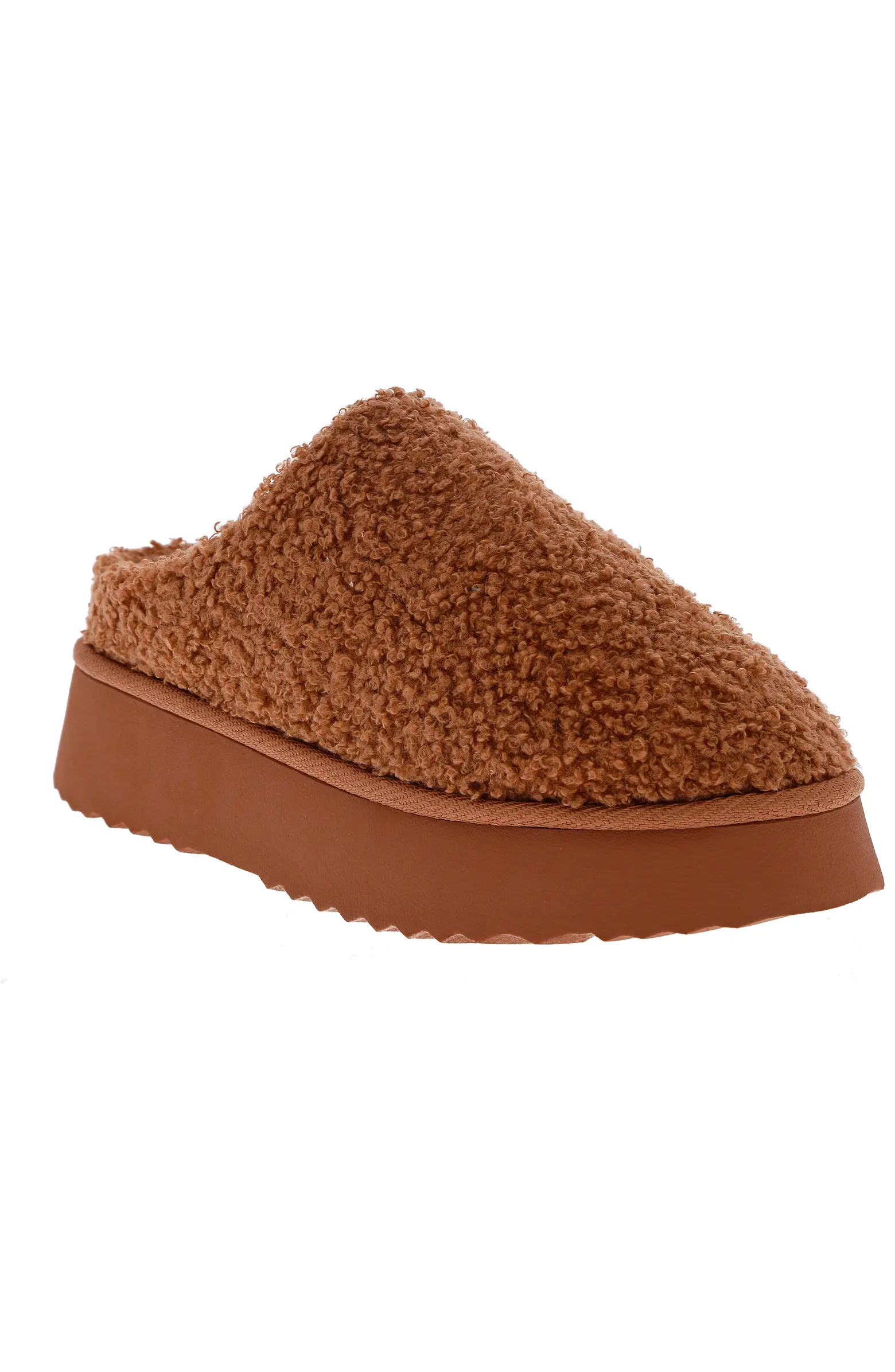 Icee Genuine Shearling Platform Slipper (Women) | Nordstrom