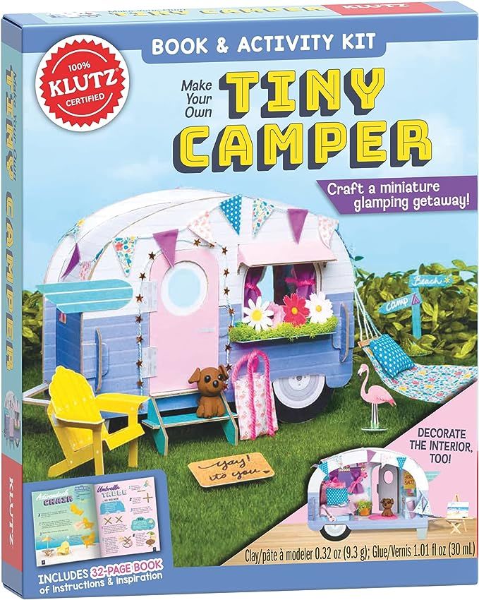 Klutz Make Your Own Tiny Camper Craft Kit | Amazon (US)