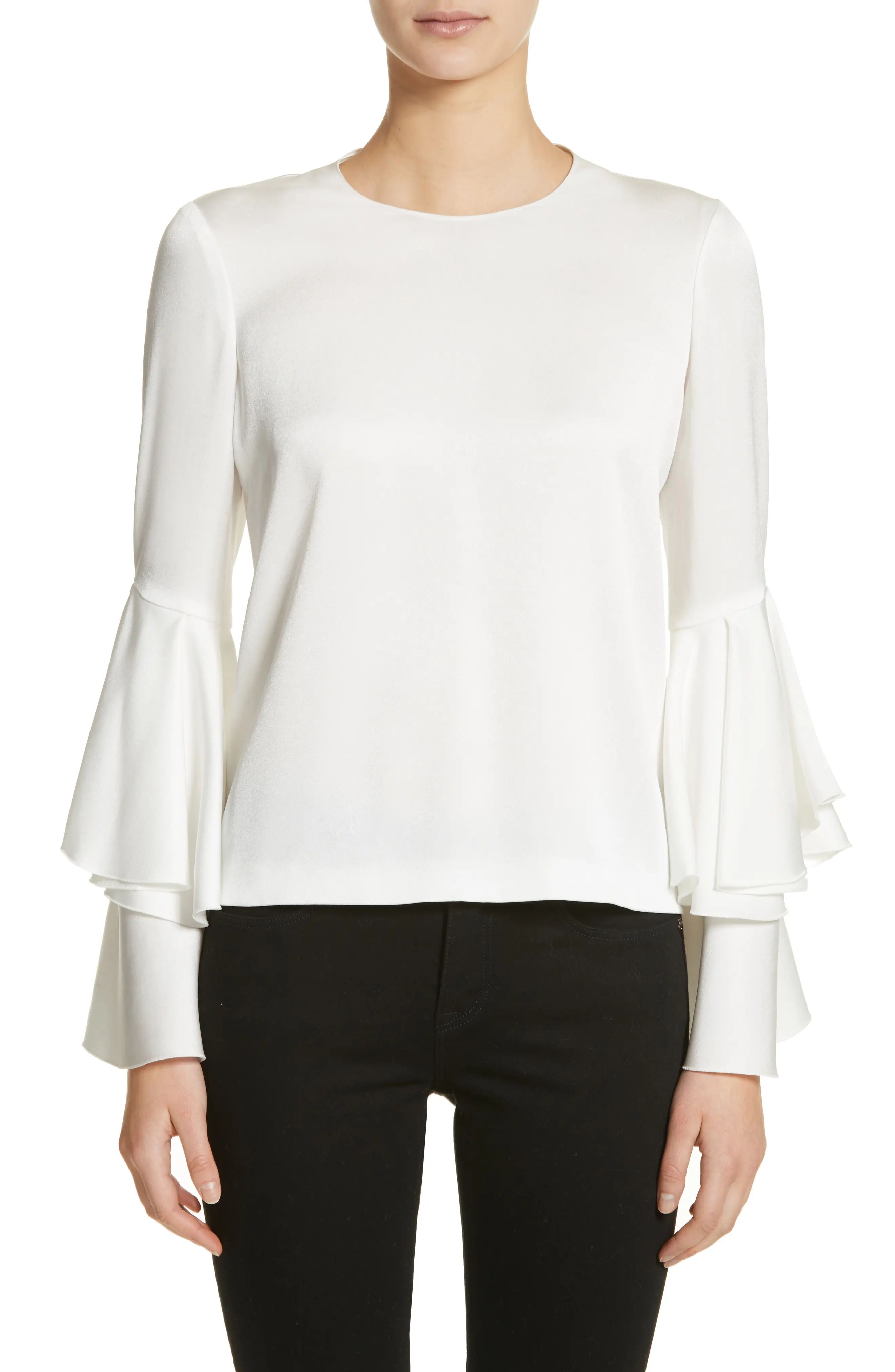 Women's Galvan Ruffle Sleeve Blouse | Nordstrom