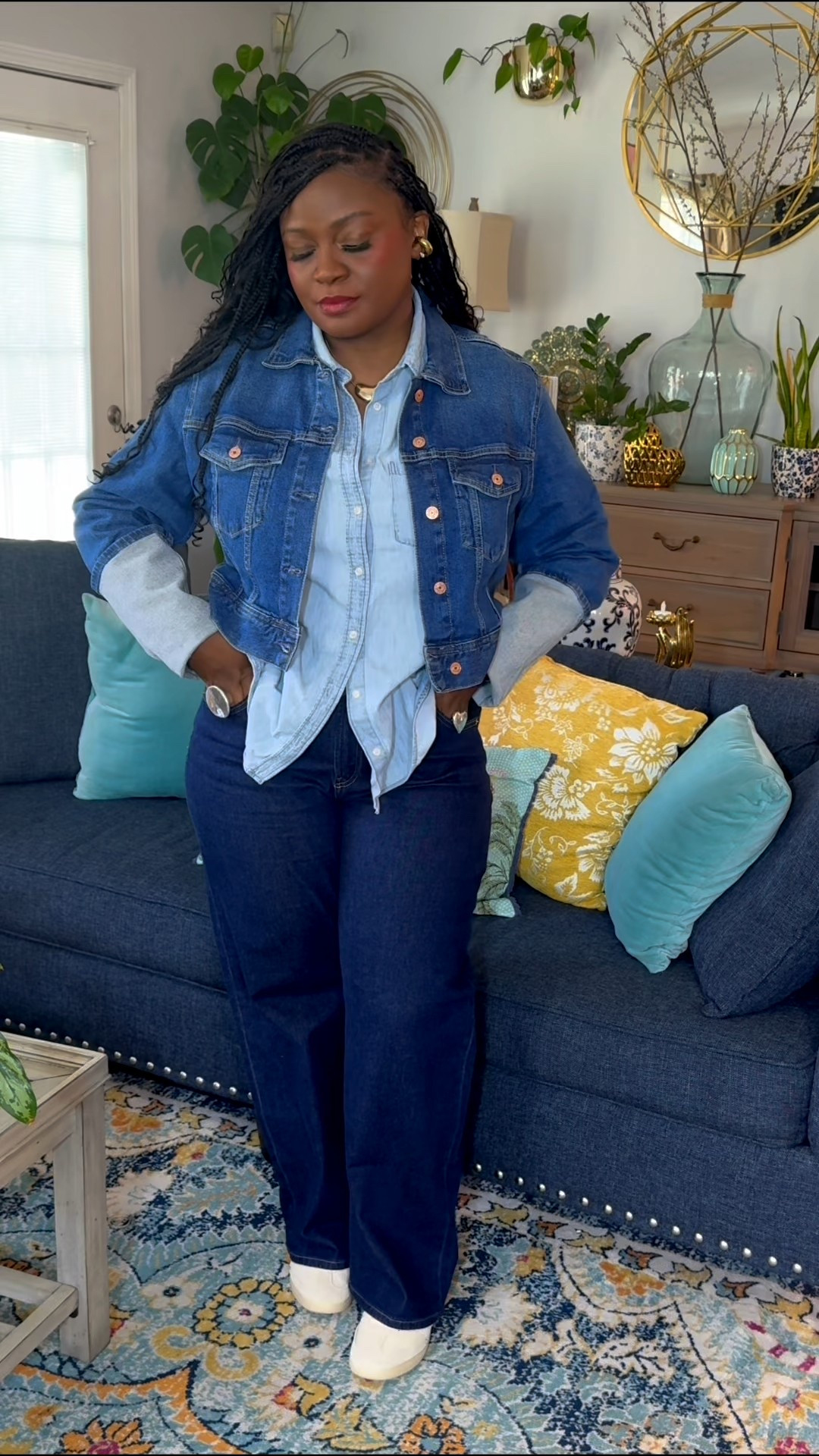 A few denim jackets I’m loving that’s on sale with Gap Friends and Family Event: Shop F&F by taking 40% off your entire purchase through 10/23.  Reward members take an additional 10% off with code "FAMILY"

 #gappartner #howyouweargap