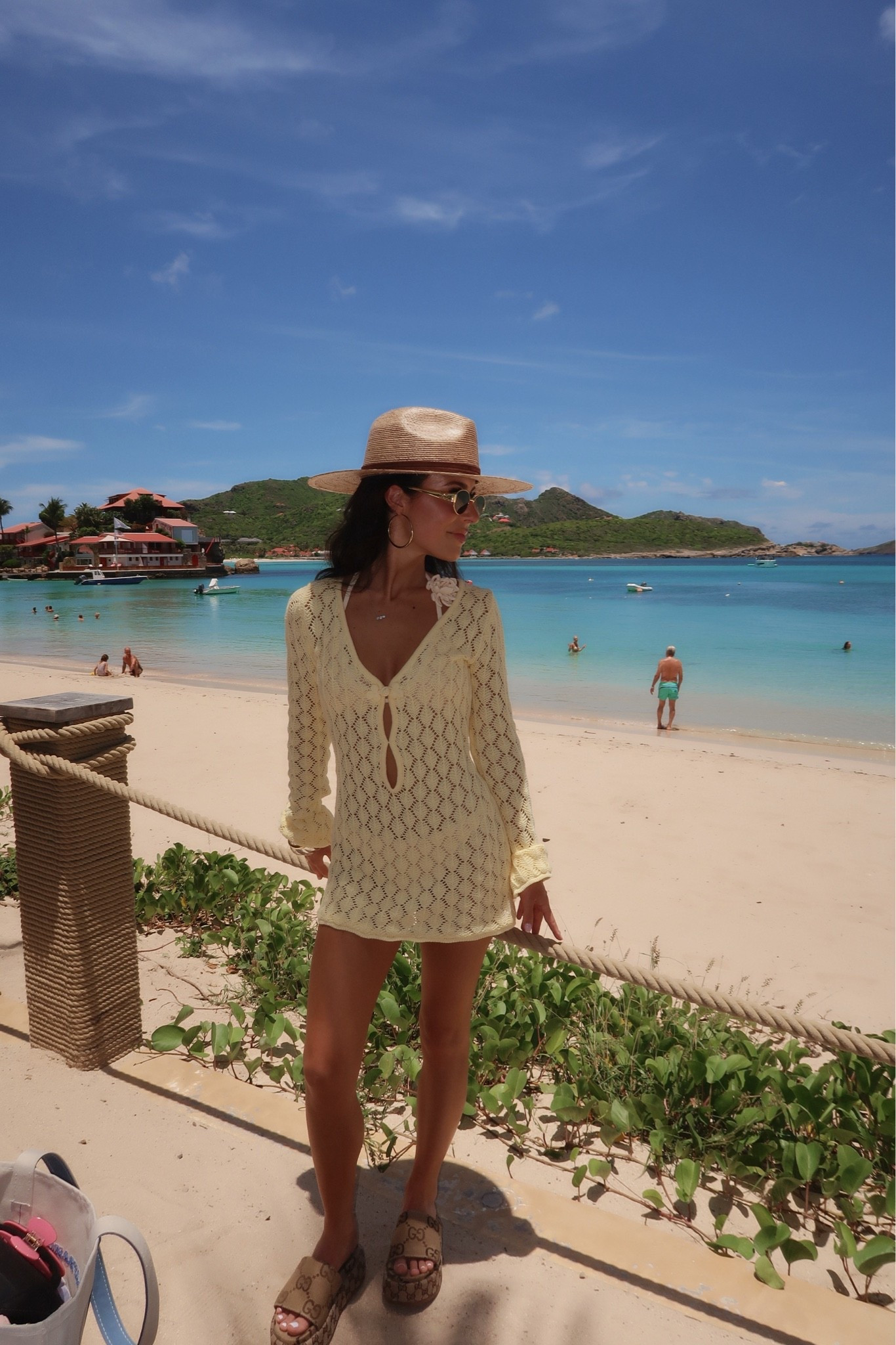 Everything linked exactly except hat is from talulah a while ago. I linked similar fedora type hats but there’s sooo many different hat options at different price points. IMO I would not spend more than $100 on a hat.

#LTKootd #LTKSwim #LTKTravel