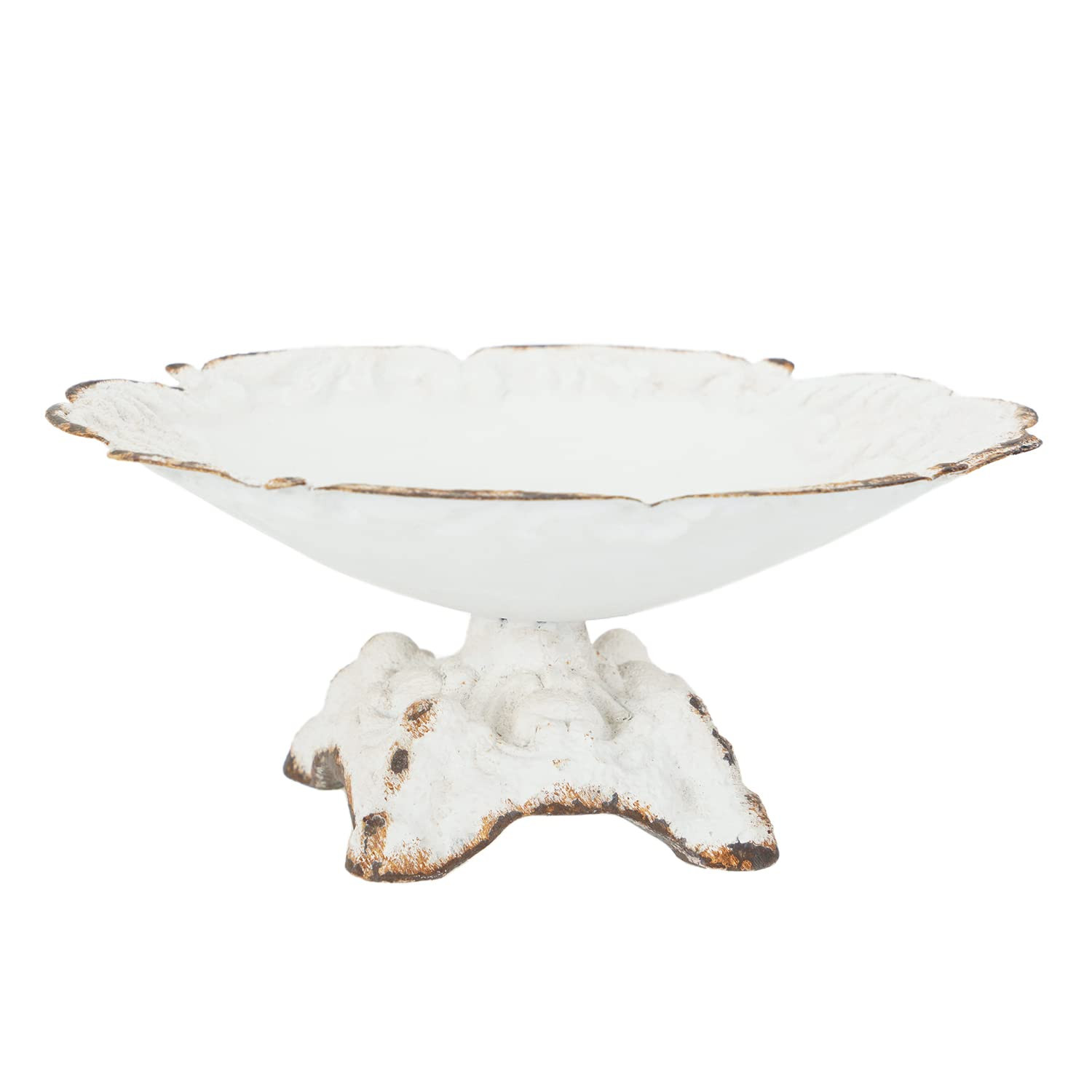 NIKKY HOME Rustic French Jewelry Tray Decorative Border Trinket Dish Vintage Ring Holder Bowl for... | Amazon (US)