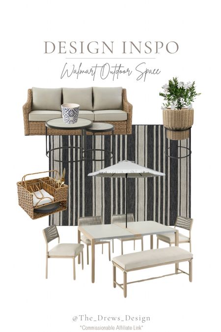 Walmart outdoor patio space, outdoor furniture, patio furniture, Walmart home

#LTKhome #LTKSeasonal #LTKfindsunder50