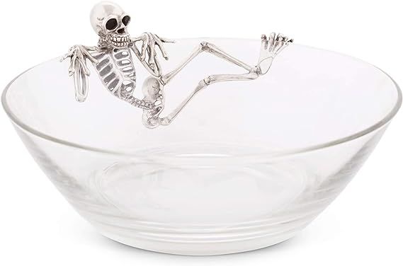 Vagabond House Skeleton Server Candy Dish Bowl Day of Dead Halloween Dia De Los Muertos 10 inch D... | Amazon (US)