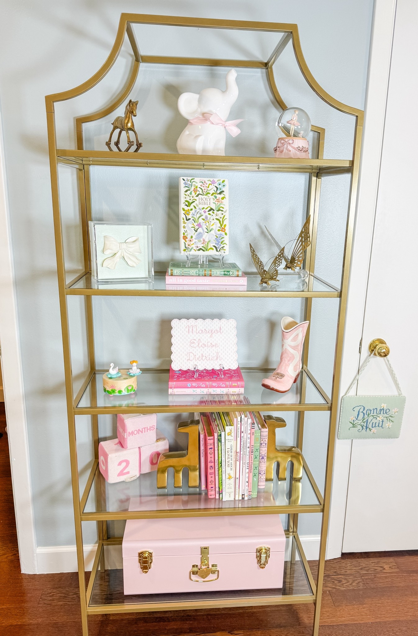 This precious Bible arrived today and I had to share 🥹💗 I snuck it onto her bookshelf for a quick picture, but it’s going in her Easter basket! One of those keepsakes I know we’ll treasure forever. There are still a few in stock and it would make the sweetest baby or baptism gift!

#LTKHome #LTKKids #LTKBaby