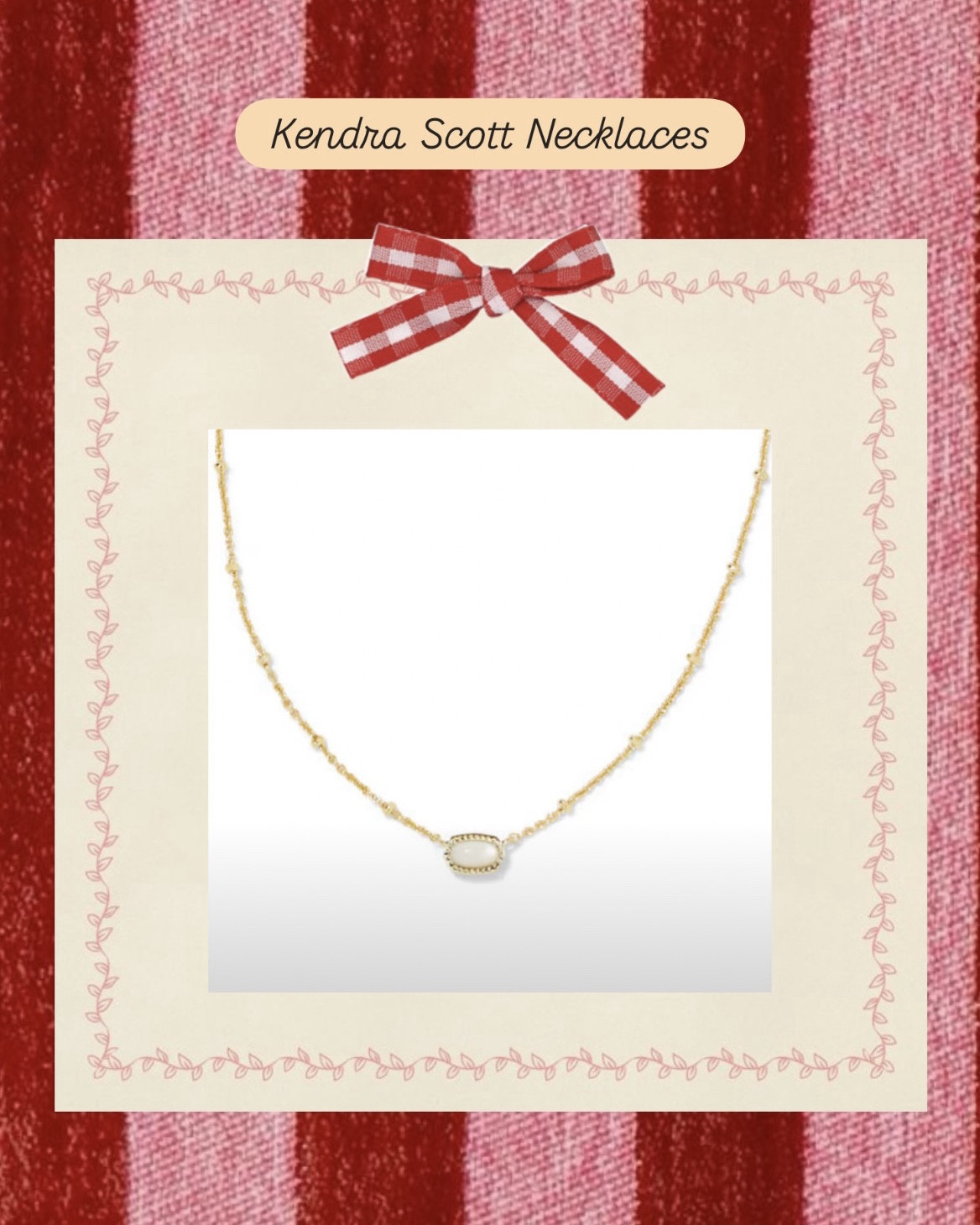 Make her holiday unforgettable with a Kendra Scott necklace — timeless, meaningful, and wrapped with love. 🎄

#LTKGiftGuide #LTKU #LTKCyberWeek