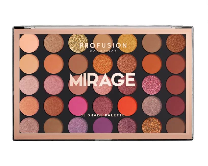 Profusion Cosmetics 35 Shade Eyeshadow Palette, Mirage, 9.3 oz | Walmart (US)
