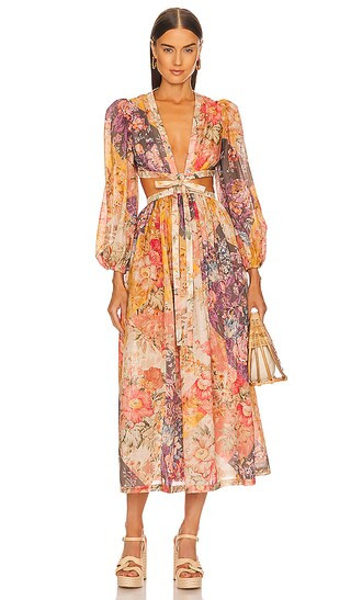 Patchwork Long Dress in Patch Floral | Revolve Clothing (Global)