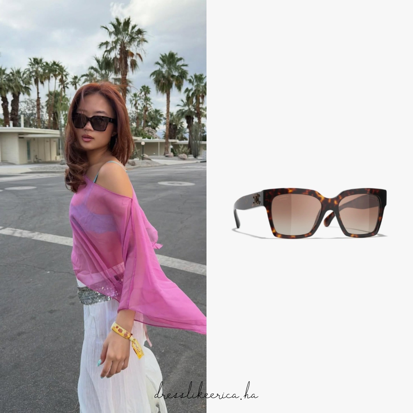 Erica Ha's Sunglasses for COACHELLA! Linked below ↓

#LTKFestival #LTKgrwm #LTKootd