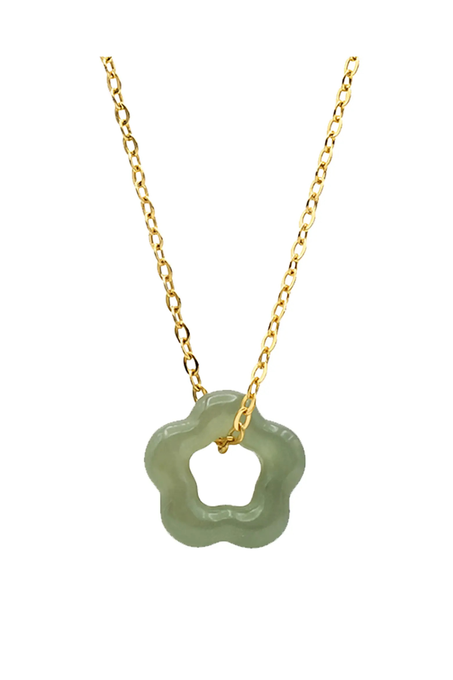 Plum blossom Green jade pendant necklace (Women) | Nordstrom | Nordstrom