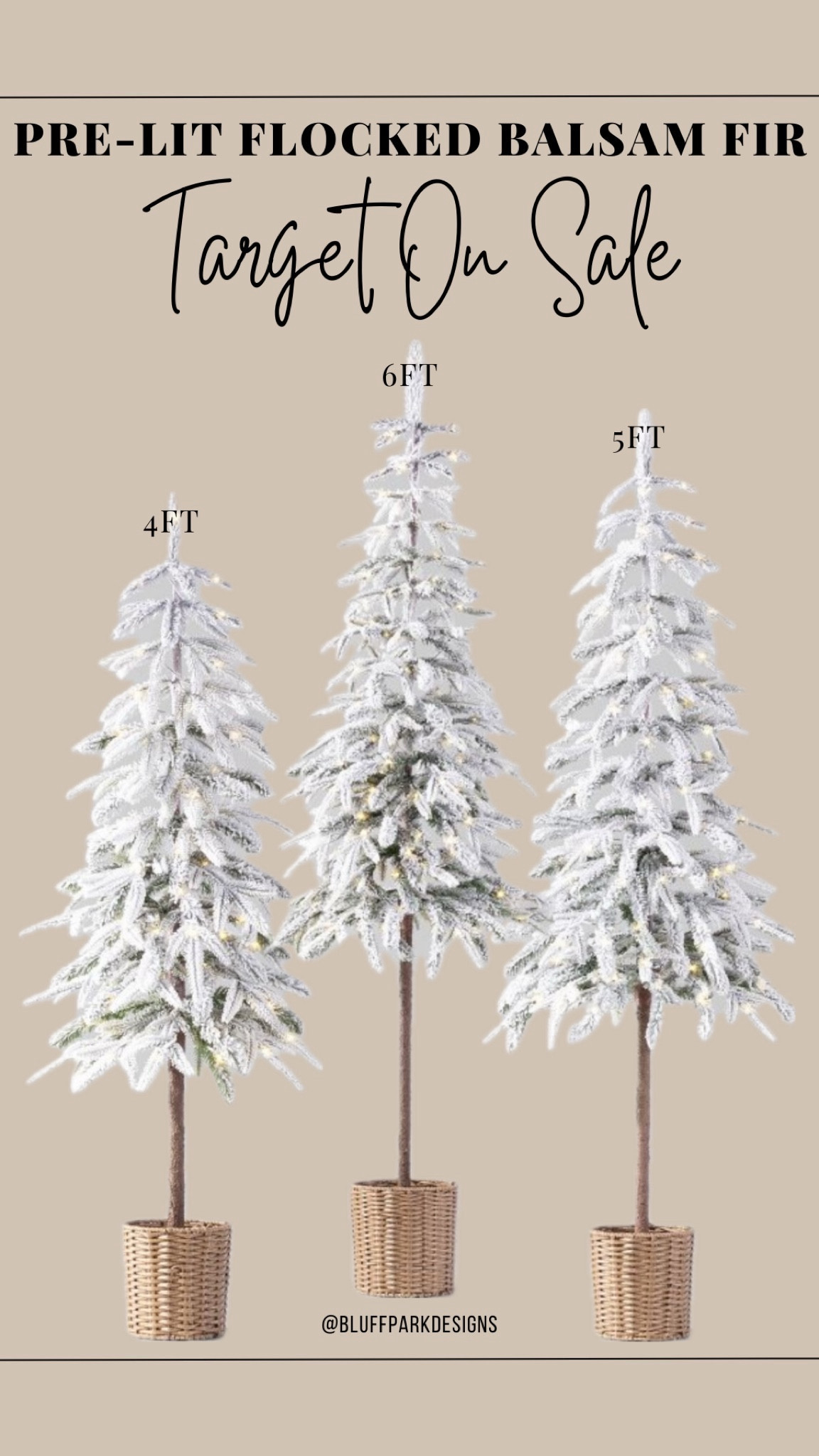 •Target Christmas Trees ON SALE for 50% OFF- Pre-Lit Flocked Balsam Fir in 3 Sizes•

Christmas, Christmas Tree, Flocked Christmas Tree, Pre-Lit Christmas Tree, Decor, Christmas Decor, Holiday Decor, Target, Sale, On Sale 

#LTKsalealert #LTKSeasonal #LTKHoliday