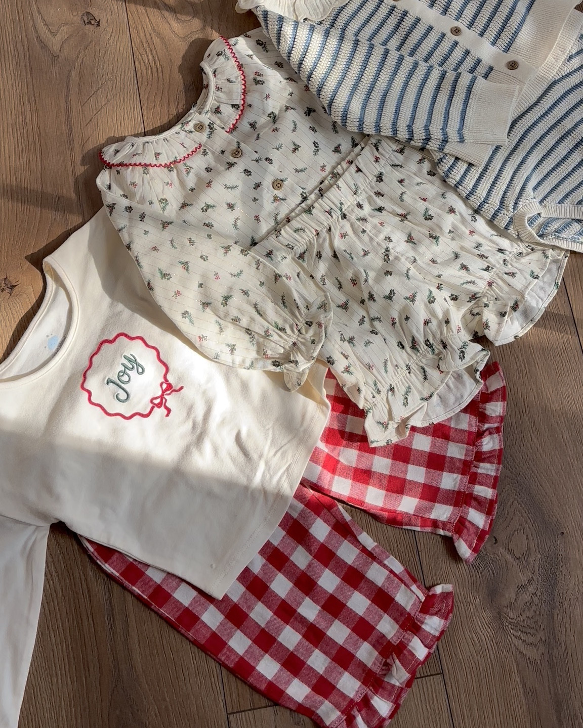 cutest sets for a baby girl 🎄🤍✨