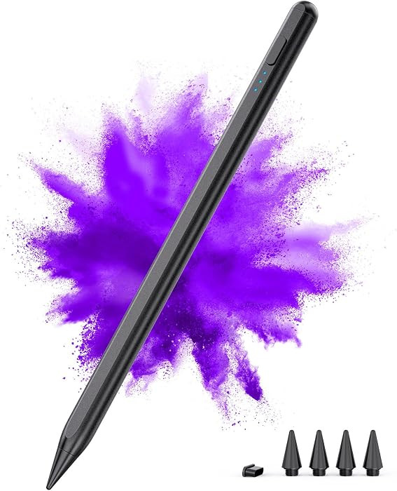 DEGGE Stylus Pen for iPad 2018-2025, 15Mins Fast Charge for Apple Pencil, Palm Rejection, Compati... | Amazon (US)