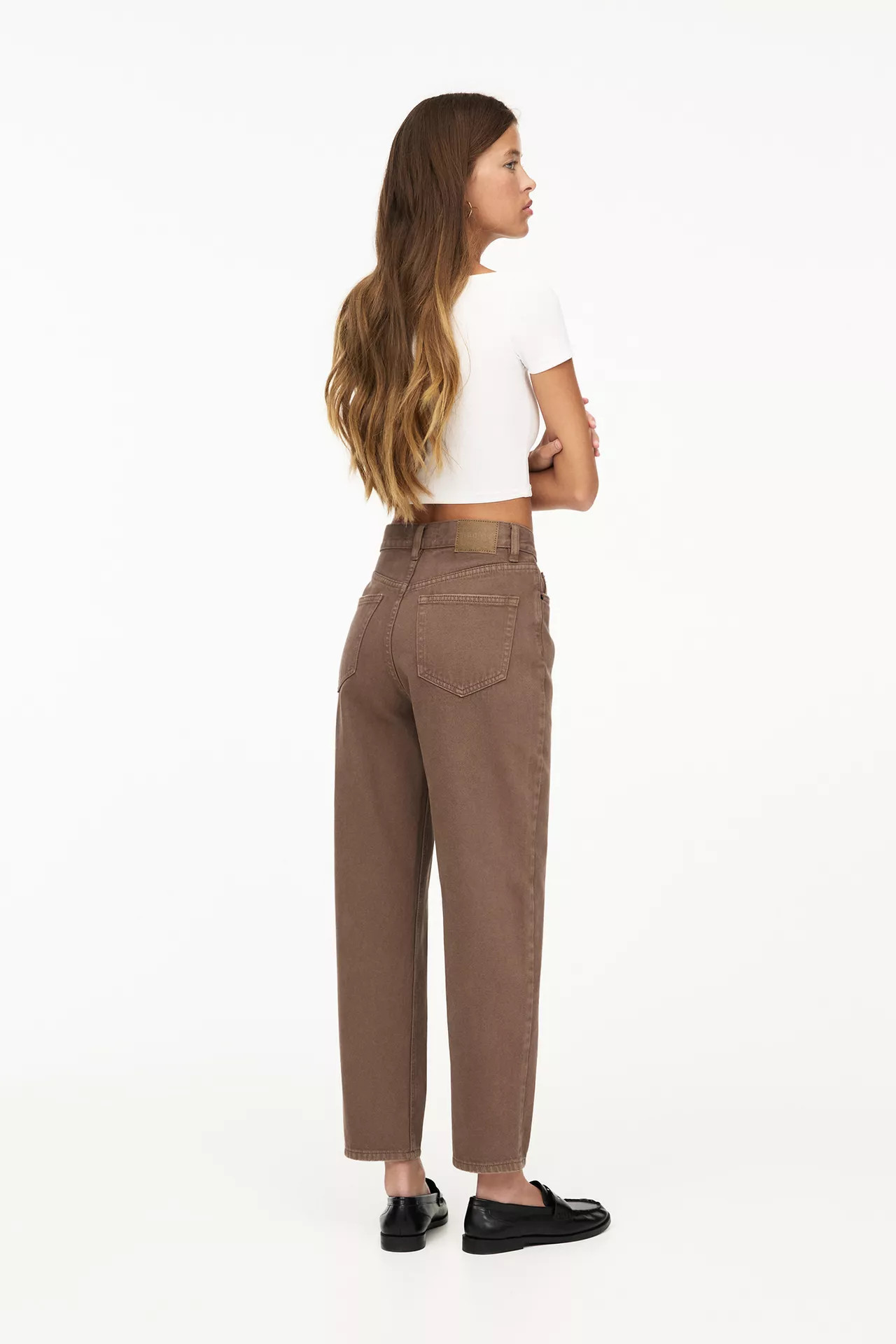 Basic mom jeans | PULL and BEAR UK