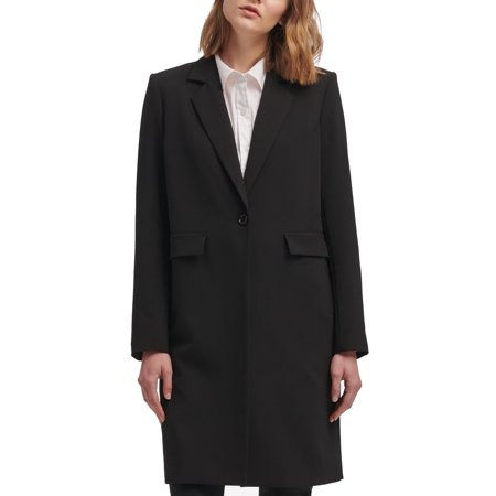Womens Small Long Single Button Blazer Jacket S | Walmart (US)