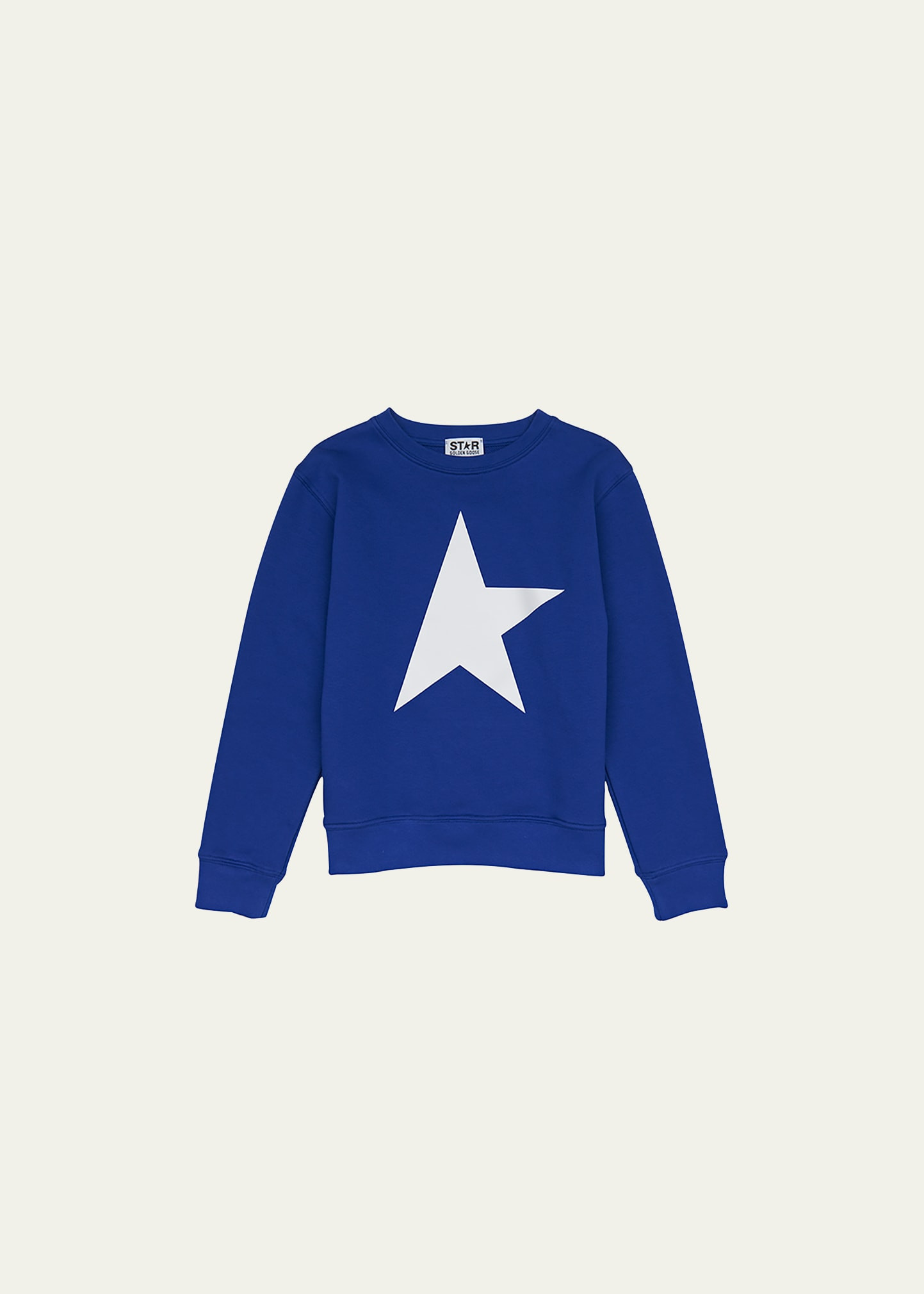 Boy's Crewneck Star Sweatshirt, Size 4-10 | Bergdorf Goodman