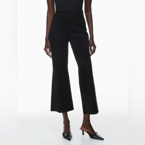NWT Aritzia Babaton Framework Pant Cropped - Black / Noir | Poshmark