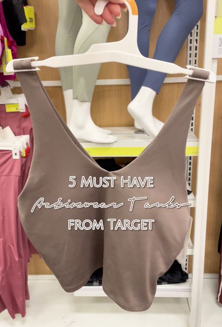 Target activewear tank top must haves! Target workout style! 

#LTKunder50 #LTKstyletip #LTKFind