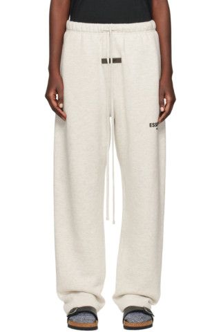 Essentials - Off-White Relaxed Lounge Pants | SSENSE