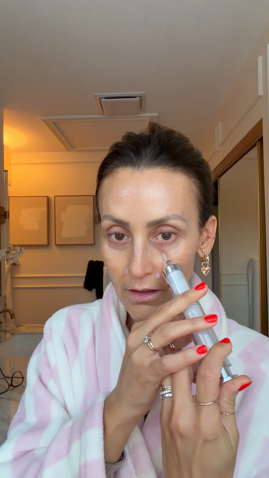 A new skincare find for me! Reviews say it’s a filler in a bottle. I’m three days in and welcome glass skin! Linking my morning routine here also! 
@YURSLF PDRN


#LTKBeauty #LTKSeasonal #LTKOver40