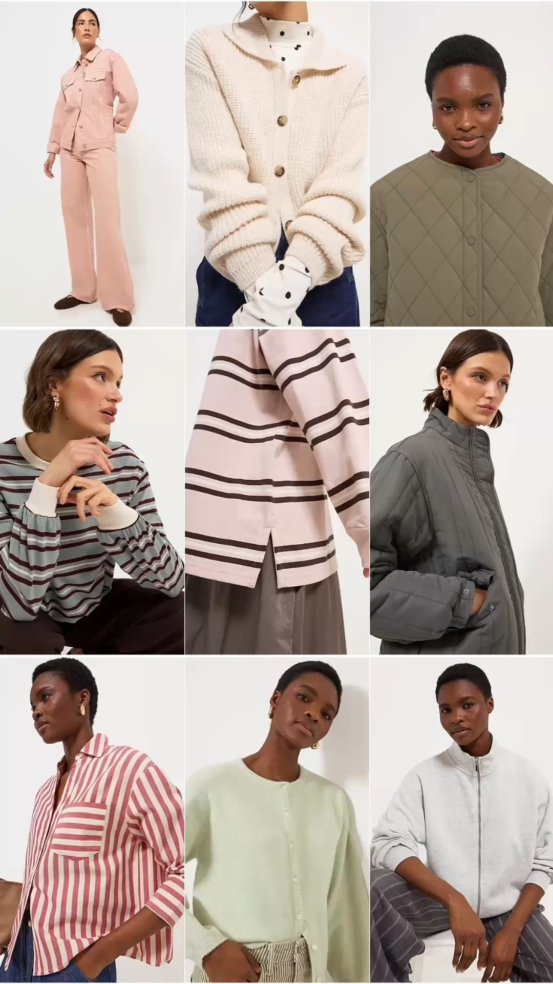 Spring fashion 
George at ASDA fashion
Striped tops
Lightweight jackets 
Pastel colour cardigans 

#LTKstyletip #LTKuk #LTKspring