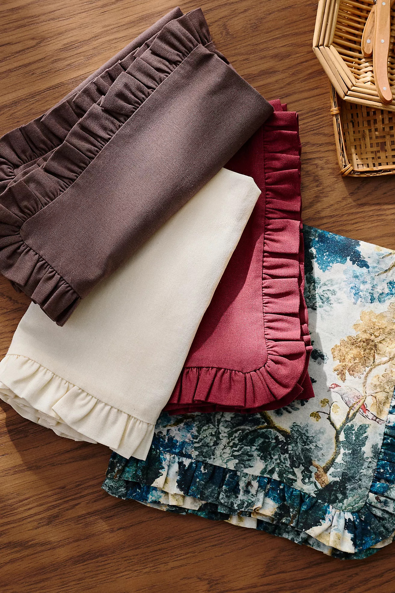 Brynn Solid Napkins, Set of 2 | Anthropologie (US)