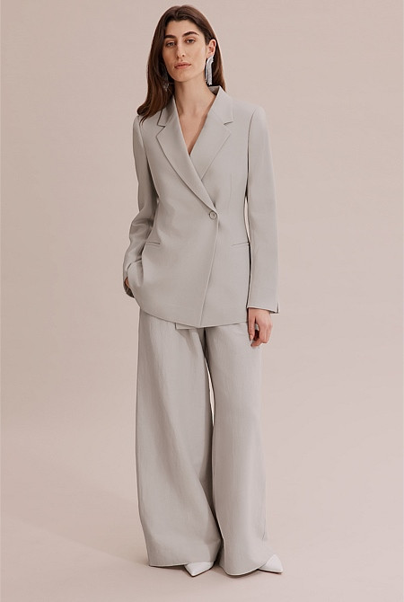 Longline Slim Blazer | Country Road (AU)