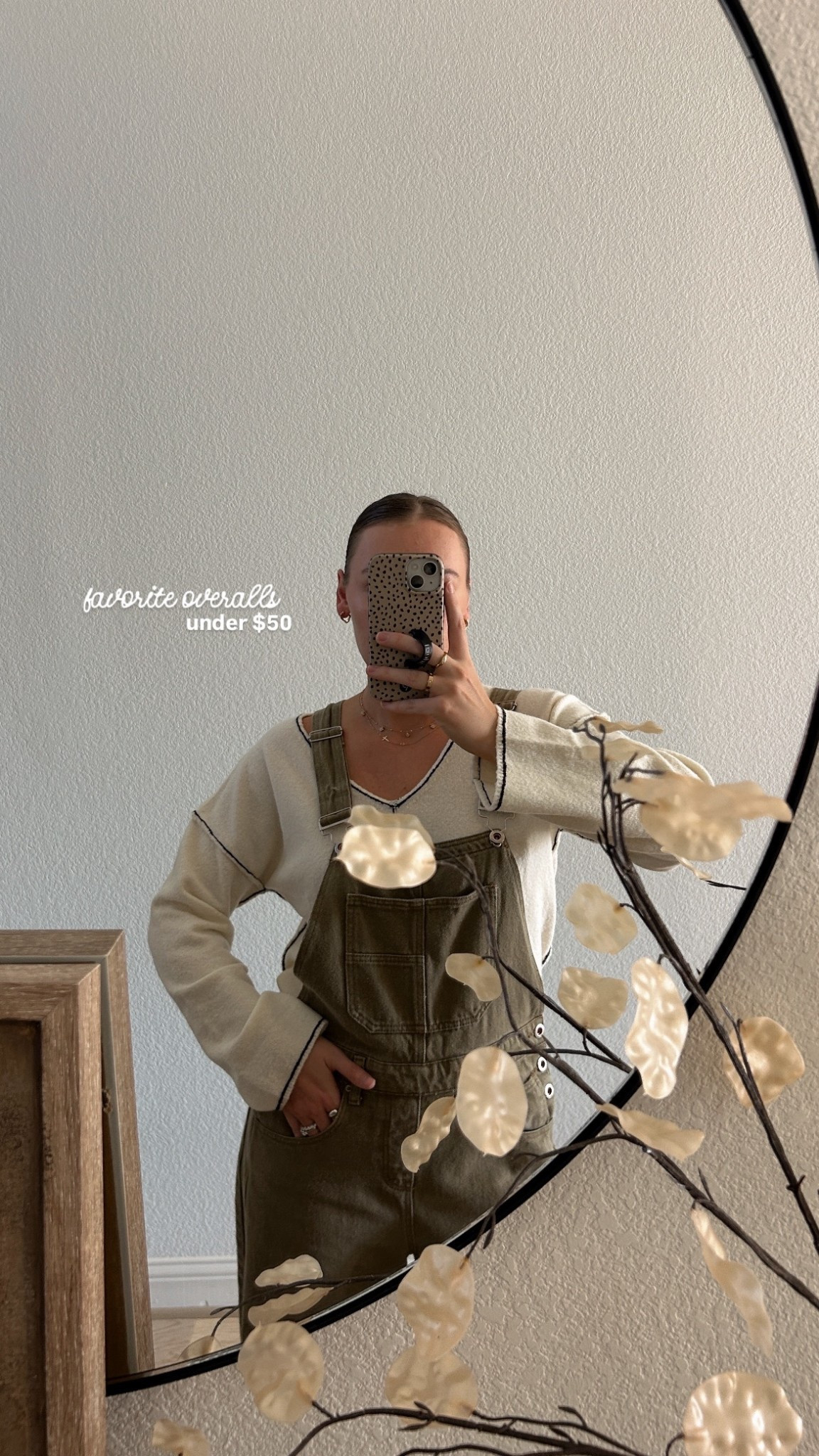 Casual OOTN ✨ favorite overalls under $50 love them for all seasons! Size L, but I think I could do a M. 

#momstyle #millenial #casualoutfit #winteroutfit #casualstyle 

#LTKFindsUnder50