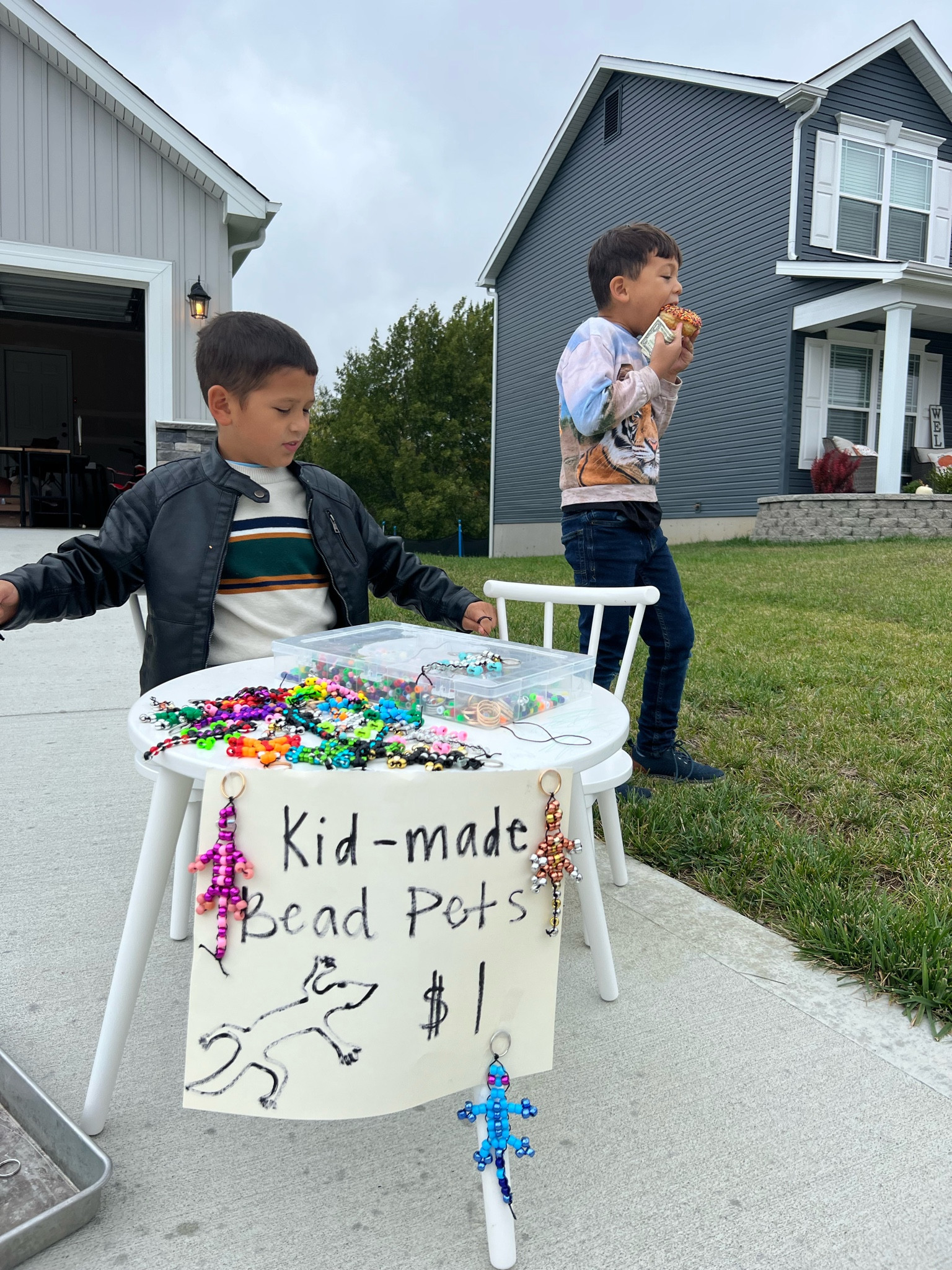 They’re making more than they know what to do with! They don’t want to stop— the limit does not exist 🤣

We’re going to mark this down for homeschool economics and marketing right? 😉

#LTKkids #LTKGiftGuide #LTKfamily