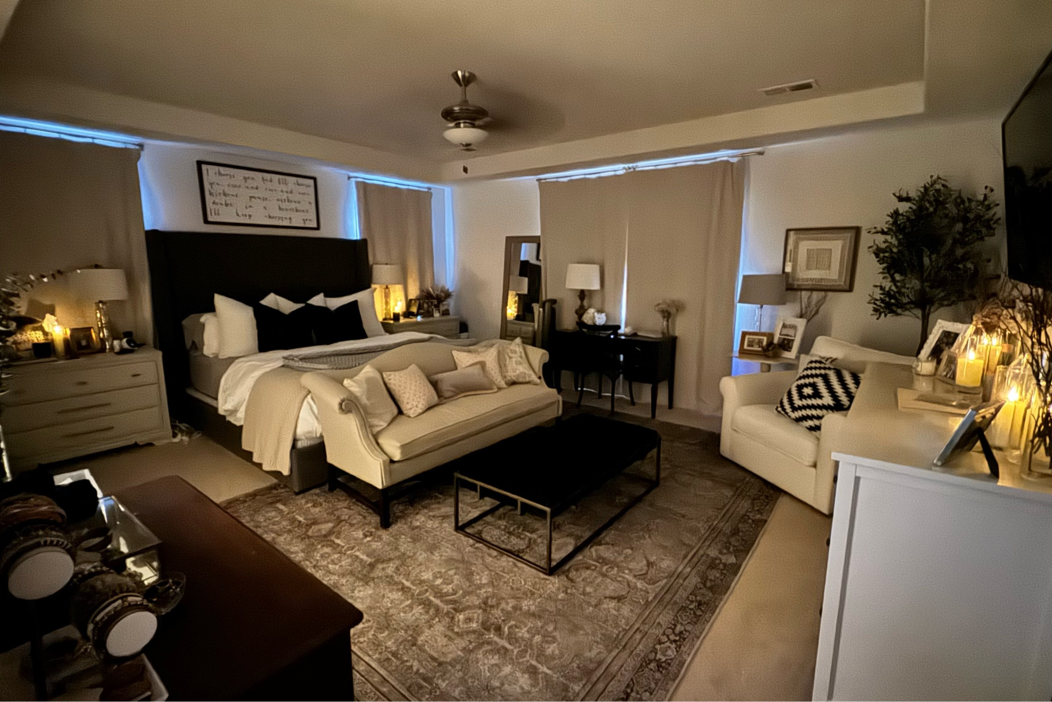 LED candles on a timer and rechargeable batteries!

#LTKHome #LTKOver40 #LTKFindsUnder50