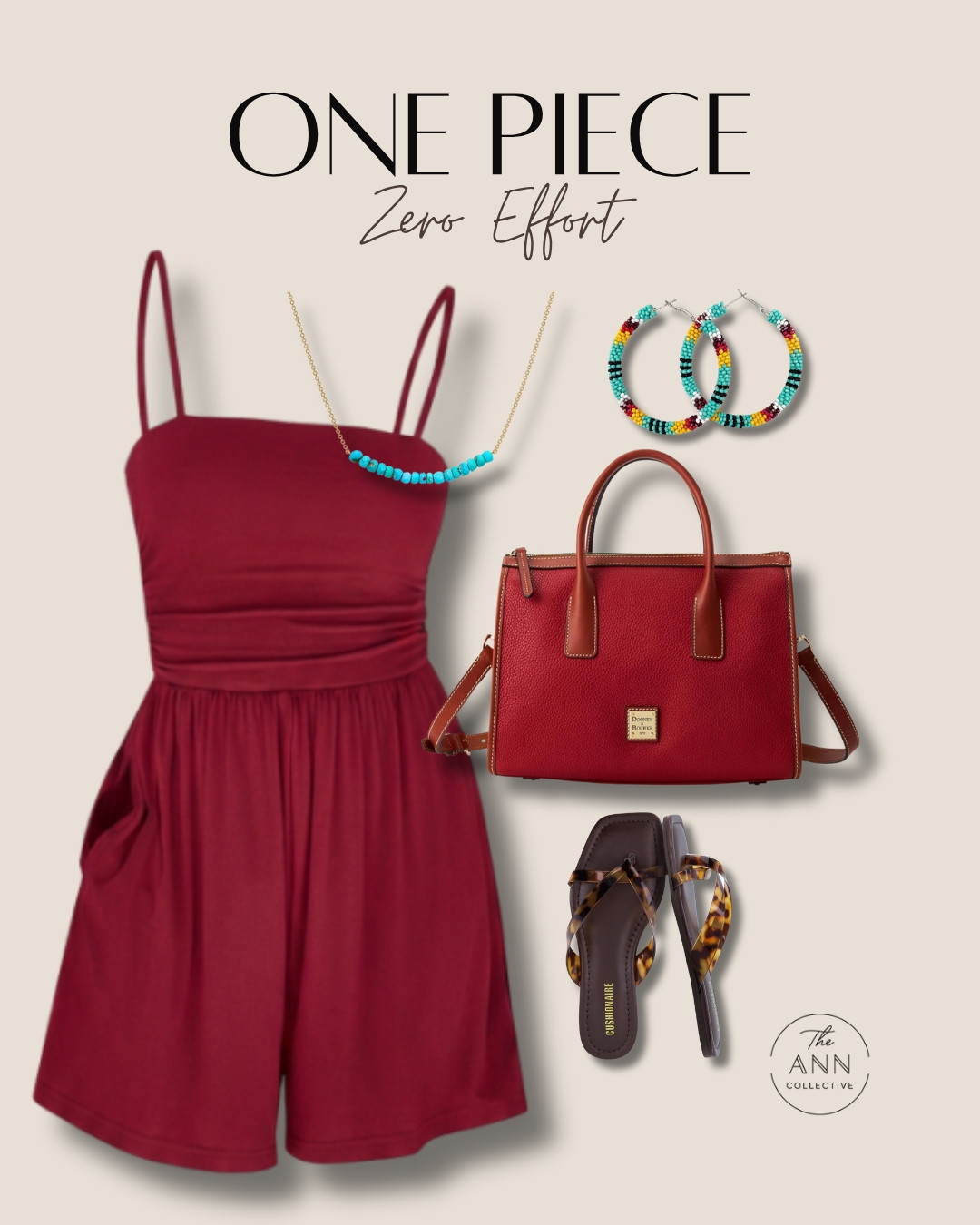 One-piece outfits are my shortcut to looking put together without spending time figuring out what goes with what. Just add a favorite bag, sandals, and a few accessories, and you’re ready to go. 

 #LTKootd #LTKmomlife #LTKOver40