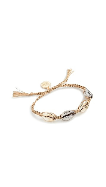 Metallic Shell Bracelet | Shopbop