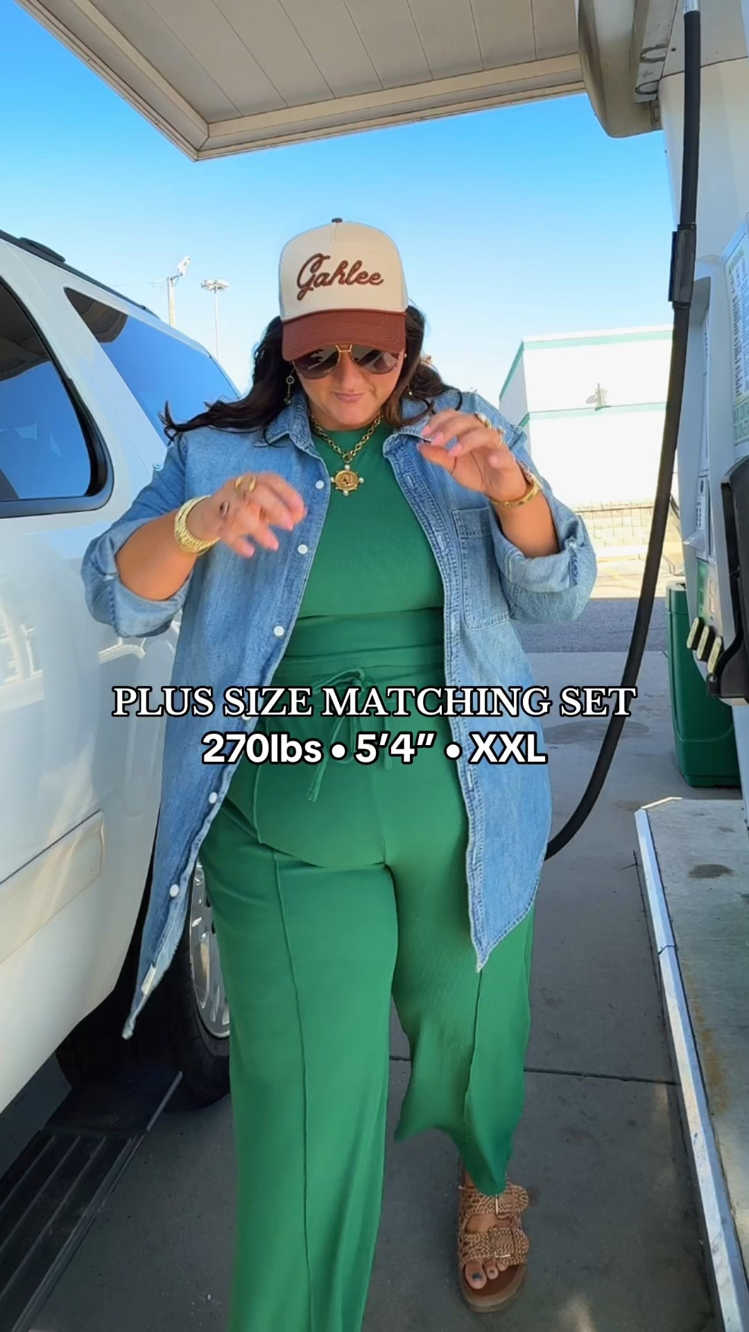 Can we take a moment for this ribbed matching set?! #plussize #midsize #ootd #casualoutfit #outfitideas 

#LTKHoliday #LTKFindsUnder50 #LTKPlusSize