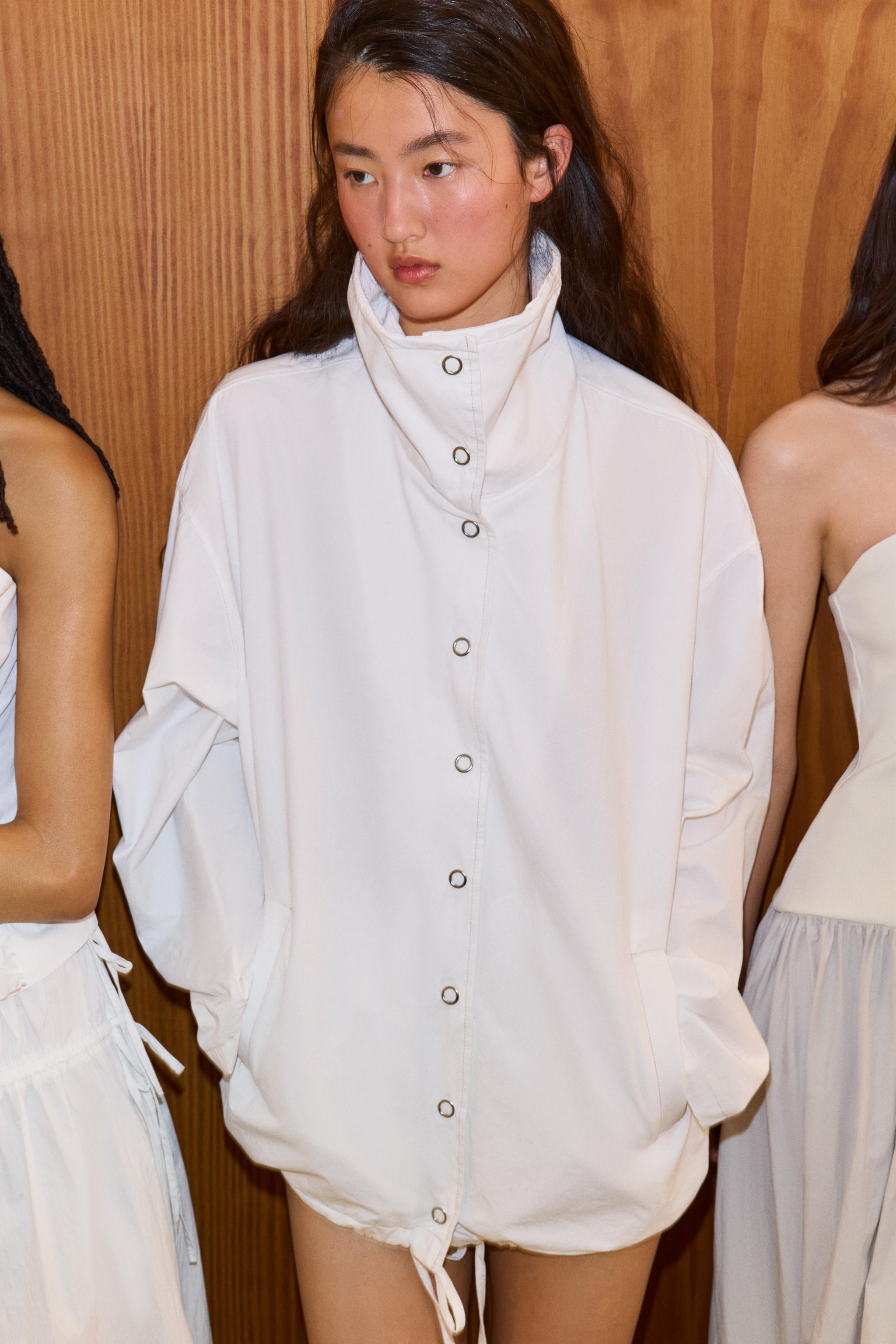 OVERSIZE SEAM DETAIL JACKET | Zara UK