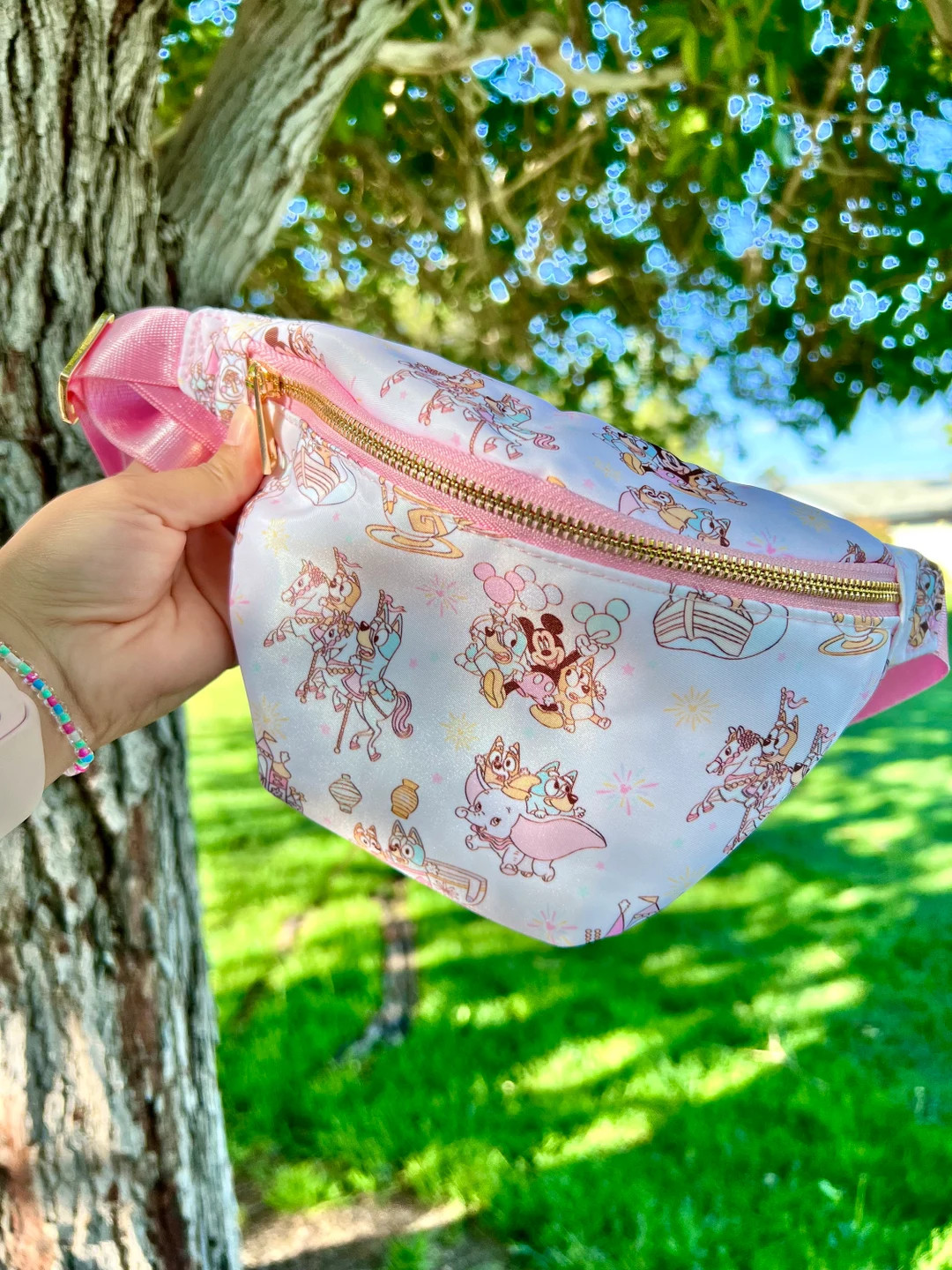 Cute Sisters Fanny Pack Bum Bag Fanny Packs Small Size Fanny Belt Bag Magical Fanny Pack Mickey M... | Etsy (US)