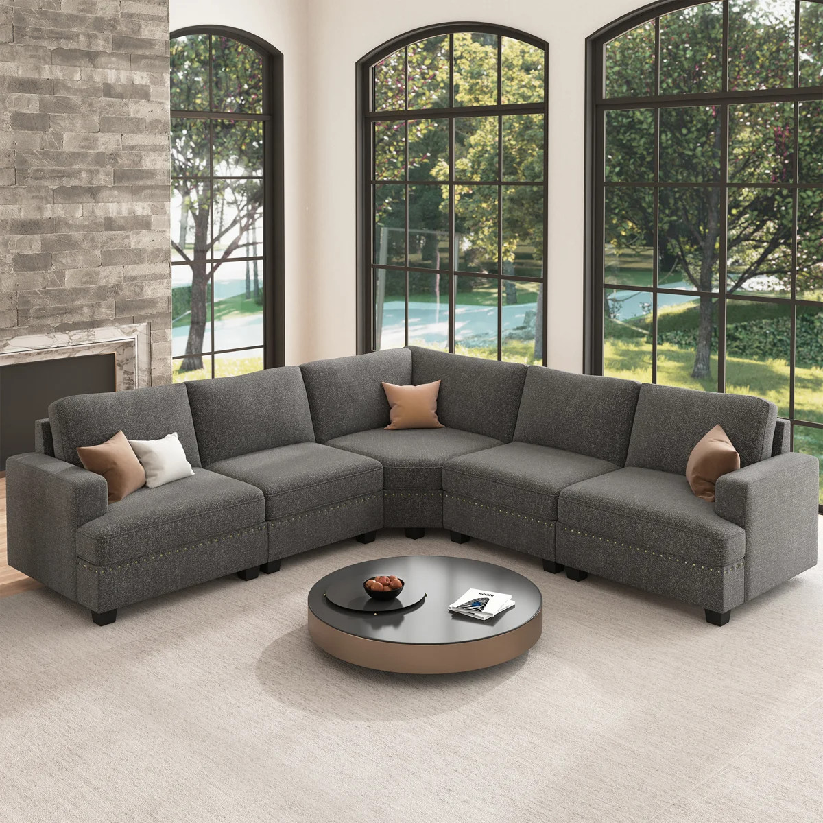 Fall = cozy couches + comfy chairs 🤍 good thing Wayfair has everything on sale rn 🍂 #wayfairfinds #ltkhome #cozyhome #livingroomdecor #fallhome #sectionalsofa #sofastyle #accentchair #recliner #salealert 

 #LTKSeasonal #LTKHome #LTKSaleAlert