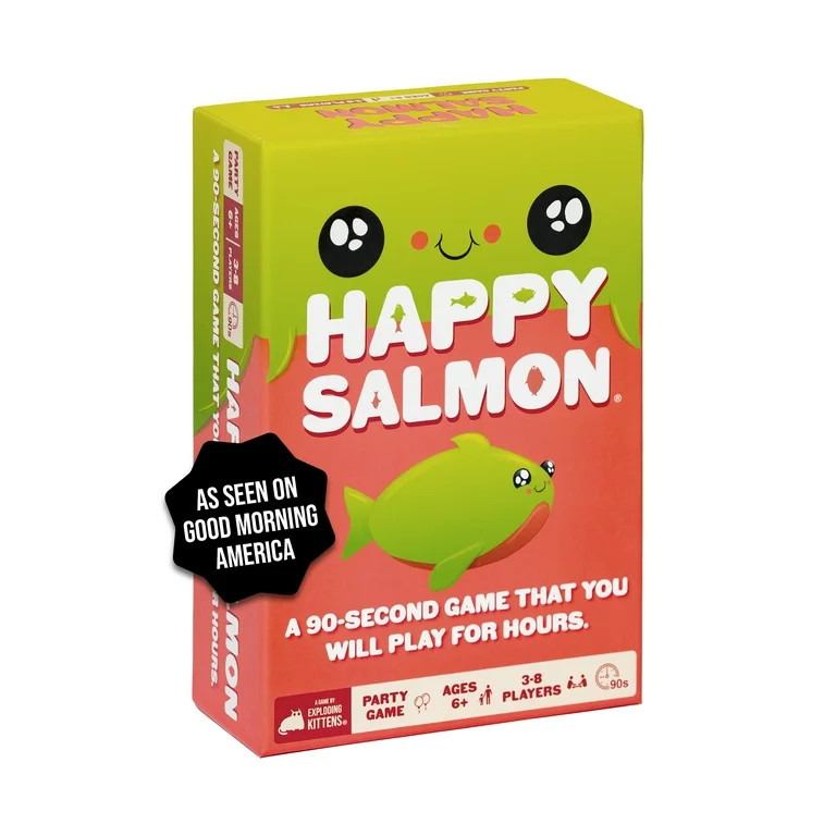 Happy Salmon - a 90 Second Party Game by Exploding Kittens | Walmart (US)