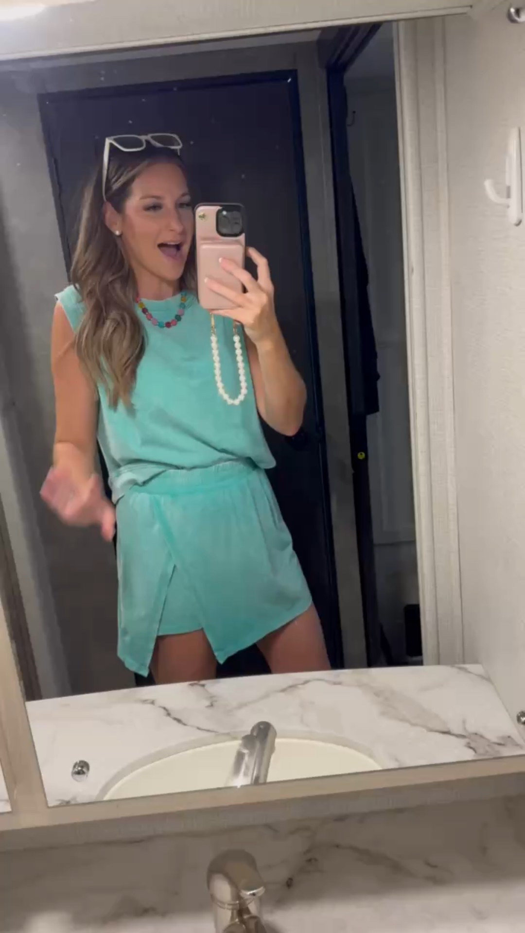 Camping ootd! In a medium 2 piece set, necklace and accessories- fits tts.

#LTKFindsUnder50 #LTKStyleTip #LTKSeasonal