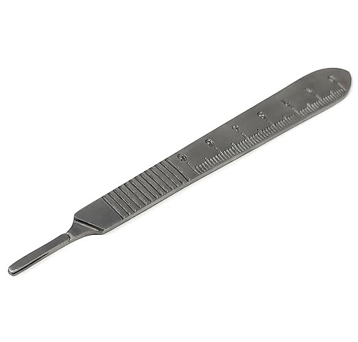 Premium Quality Scalpel Handle #3, Stainless Steel (Fits Size 9-16 Scalpel Blades) | Amazon (US)