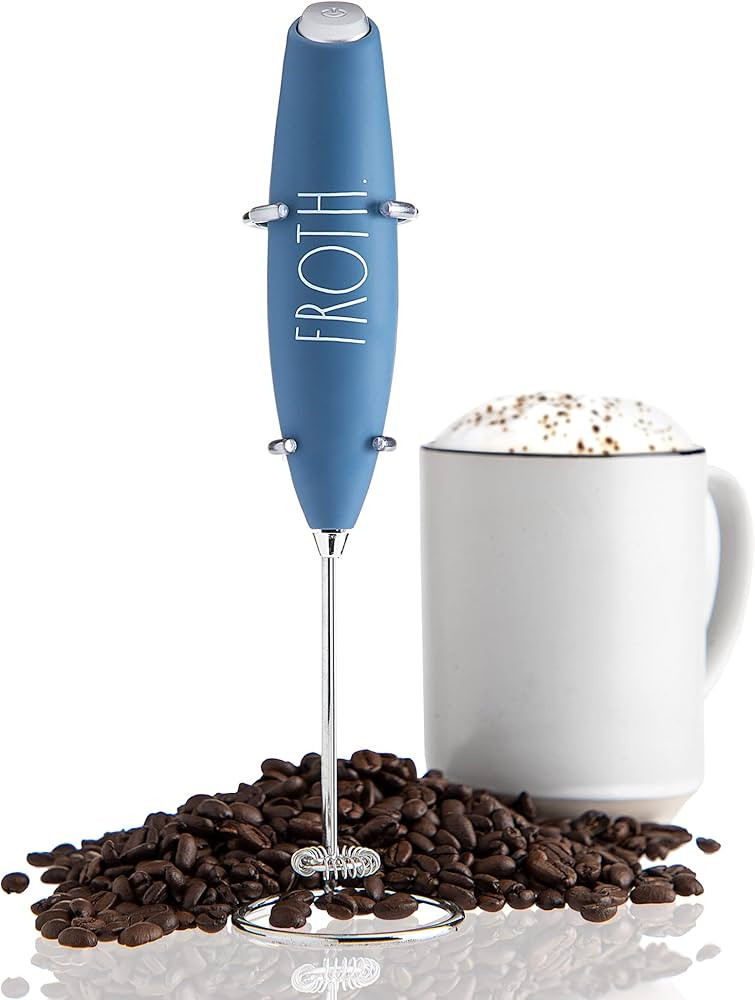 Rae Dunn Milk Frother- Handheld Electric Drink Mixer, Handheld Electric Milk Frother, Coffee Frot... | Amazon (US)