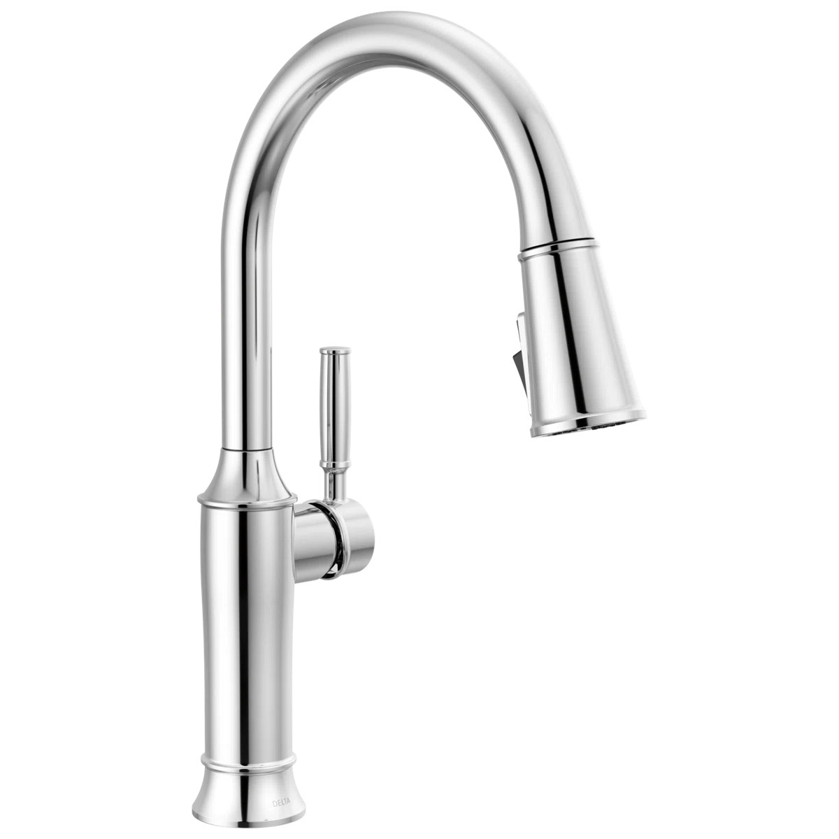 Renaldi Pull Down ProClean Sprayer Kitchen Sink Faucet, Single Handle Kitchen Faucet 9184-PR-DST | Wayfair North America