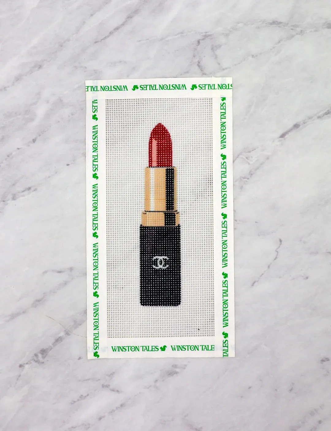 Lipstick Needlepoint Canvas - Etsy | Etsy (US)