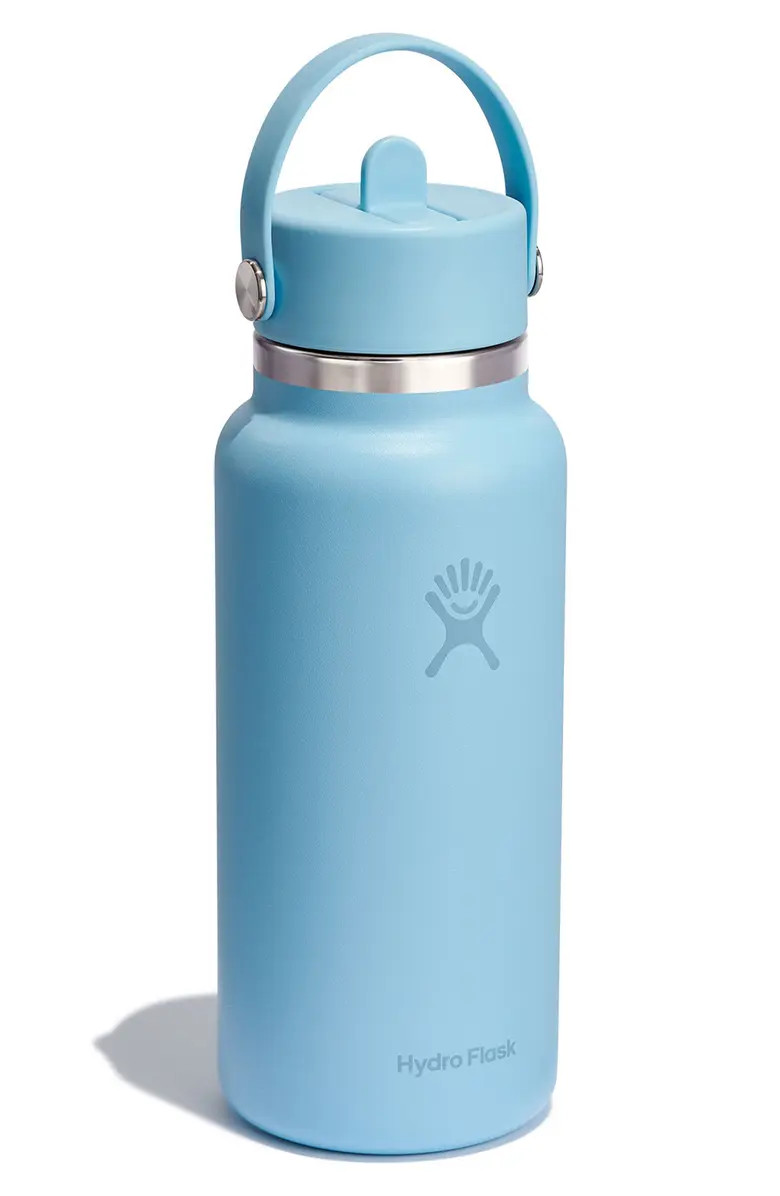32-Ounce Wide Mouth Flex Straw Cap Water Bottle | Nordstrom