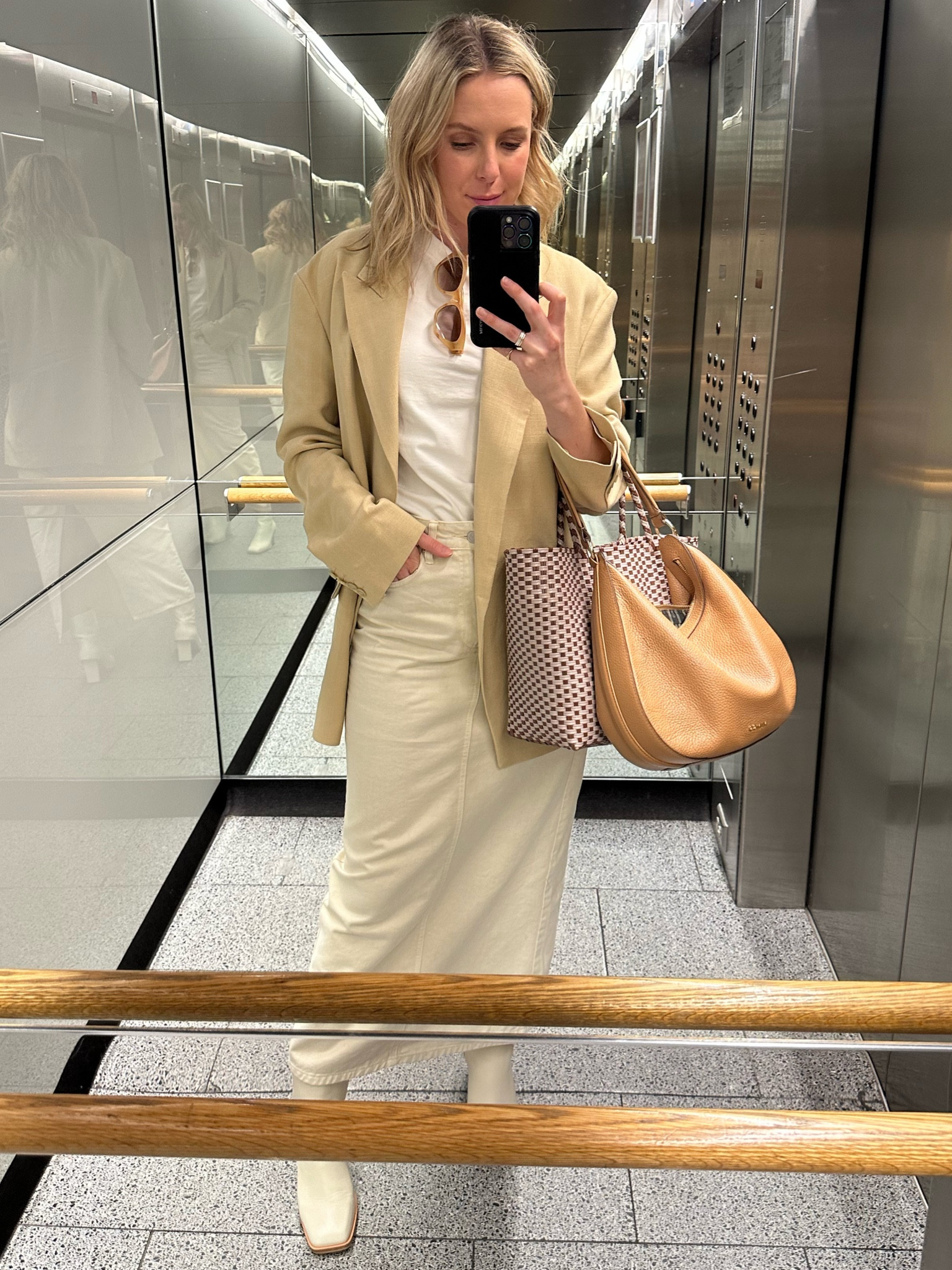 Obsessed with this denim skirt for spring! Styling it tonally with cream, whites and beige. 

#LTKfindsunder100 #LTKstyletip #LTKaustralia