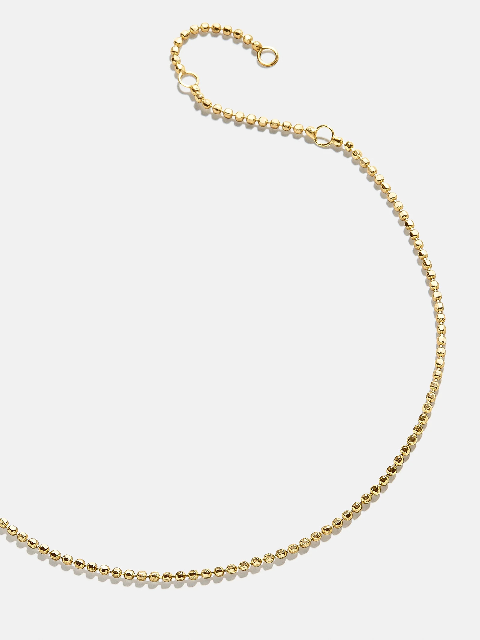 Stephanie 18K Gold Anklet - Gold | BaubleBar (US)